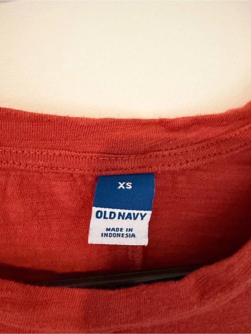 Old Navy Rust Red Short Sleeve Tee